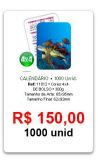 1000 Calendarios de Bolso 4x4