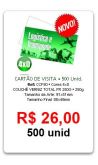CARTÃO DE VISITA COUCHÊ VERNIZ TOTAL FR 250G