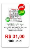 CALENDÁRIO BLOCO PARA MINI COMERCIAL 2014