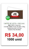 CARTÃO DE VISITA COUCHÊ VERNIZ TOTAL FR 250G